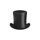 Gentleman hat in black design