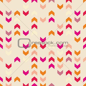 Chevron vector tile colorful pattern