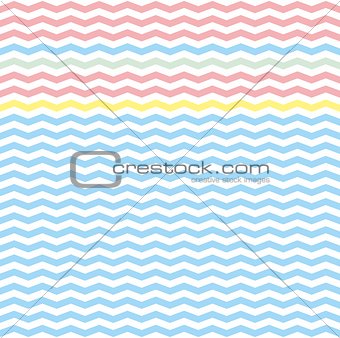 Zig zag tile vector pattern or seamless background.