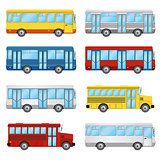 Set of buses.