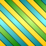 Abstract colorful stripes vector background