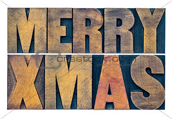 Meyy Xmas typography greeting card