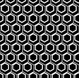 Seamless hexagons pattern.