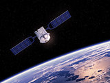 Satellite Orbiting Earth