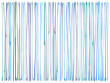 liquid organic blue purple lines pattern over white