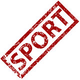 Sport rubber stamp