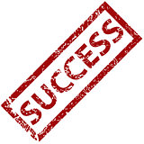 Success rubber stamp