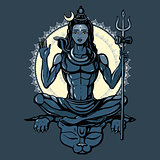 Hindu god Shiva