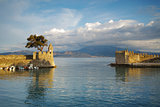 Fortification at the port of Nafpaktos town