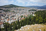 Panoramic view of Lamia City