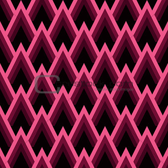 Abstract seamless geometric pattern with triangles.
