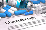 Chemotherapy - Medical Concept. Composition of Medicame.