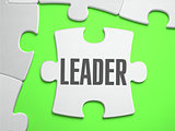 Leader - Jigsaw Puzzle with Missing Pieces.