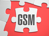GSM - Puzzle on the Place of Missing Pieces.