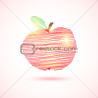 Striped apple
