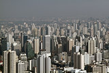 Top view city 