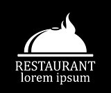black restaurant menu icon
