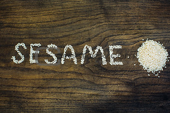 inscription sesame seeds