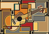 Guitar mosaic