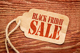 Black Friday sale sign on price tag