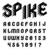 Spiked Horror Style Font