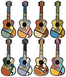 Guitar mosaics
