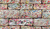 Rumpled Paper Bricks