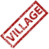 Village rubber stamp