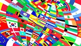 Background of World flags