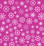 Noel pink wallpaper, snowflakes texture