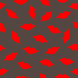 Lips seamless texture red gray colors