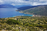 Panoramic view of Agia Efimia town