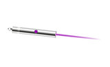 Laser pointer with purple light