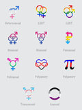 Sexual orientation symbols and flags