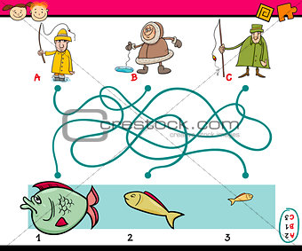 paths or maze education game