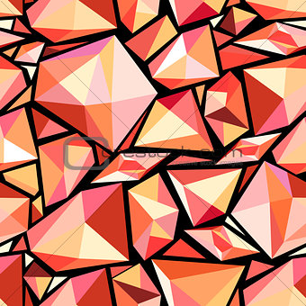 abstract pattern polygons