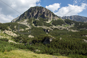 Landscape of the Tooth peak in Pirin Mountain