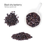 Black dry barberry spice