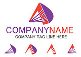 Letter A business logo