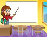 Woman teacher theme image 4
