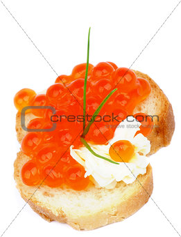 Red Caviar Snack