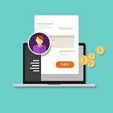 invoice invoicing online service pay