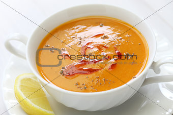 red lentil soup, turkish cuisine