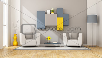 Modern lounge