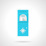Flat vector icon for water cooler