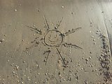 Picture of sun on sand beach