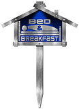 Bed and Breakfast - Metal Sign