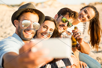 A selfie with the friends