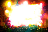 Abstract live music background