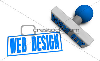Web Design Stamp